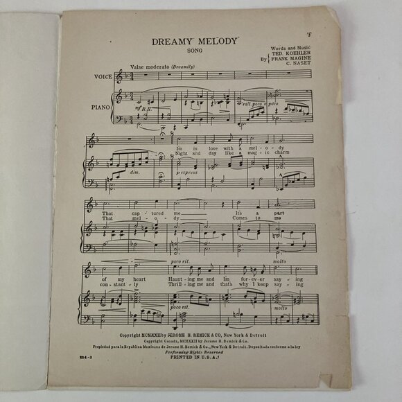 1920s Vintage Sheet Music Among My Souvenirs Canadian Capers Charley My Boy - Picture 15 of 16